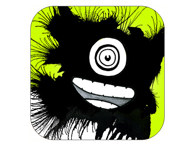 Daily Monster® Monster Maker App Icon v3 app cartoon character design icon ios7 monster