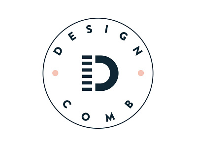 DesignComb Logo comb design logo mark stamp