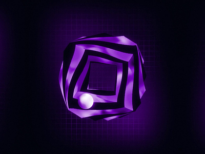 Impossible shape 🔲🌌 3d aftereffects animation animation 2d fake3d faketwist gradient impossible impossibleshapes mindbending motion motion graphics purple twisted