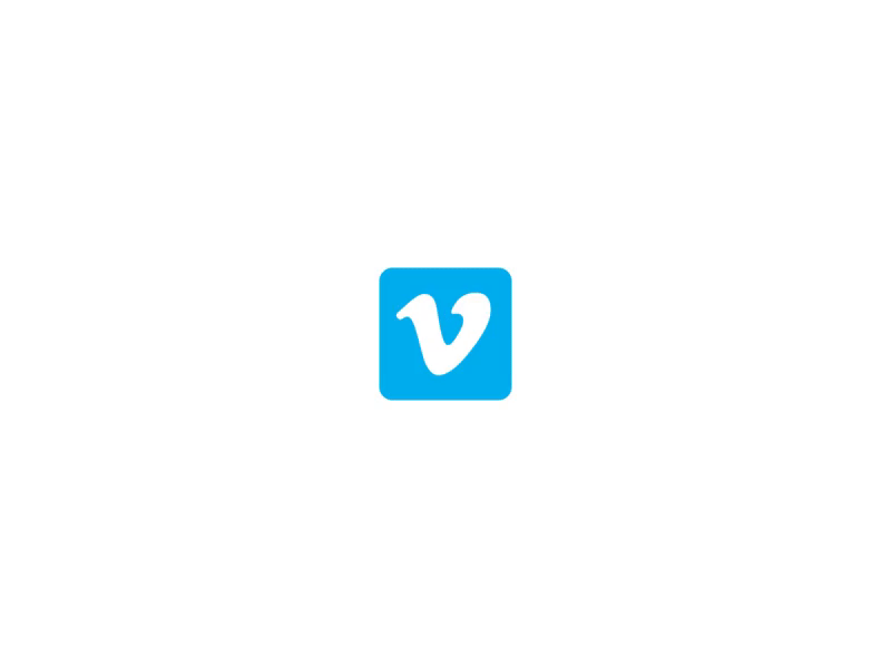 Vimeo Logo Animation after effects aftereffects animation animation 2d blue cursor lettering lettering animation lettering logo logo logo animation logo motion logodesign motion vimeo