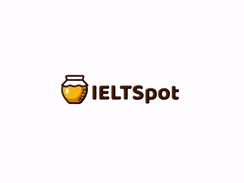 IELTSPot Logo Animation aftereffects digitalmarketing honey ielts logo logoanimation logomotion motion design motion graphic motiondesign motiondesigner pot startup