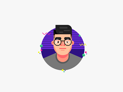 Me - Character Design branding character character design colors design flatdesign identity illustration vector