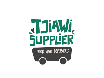 Tjiawi Supplier branding design handlettering illustration lettering logo logo design mural typography vector