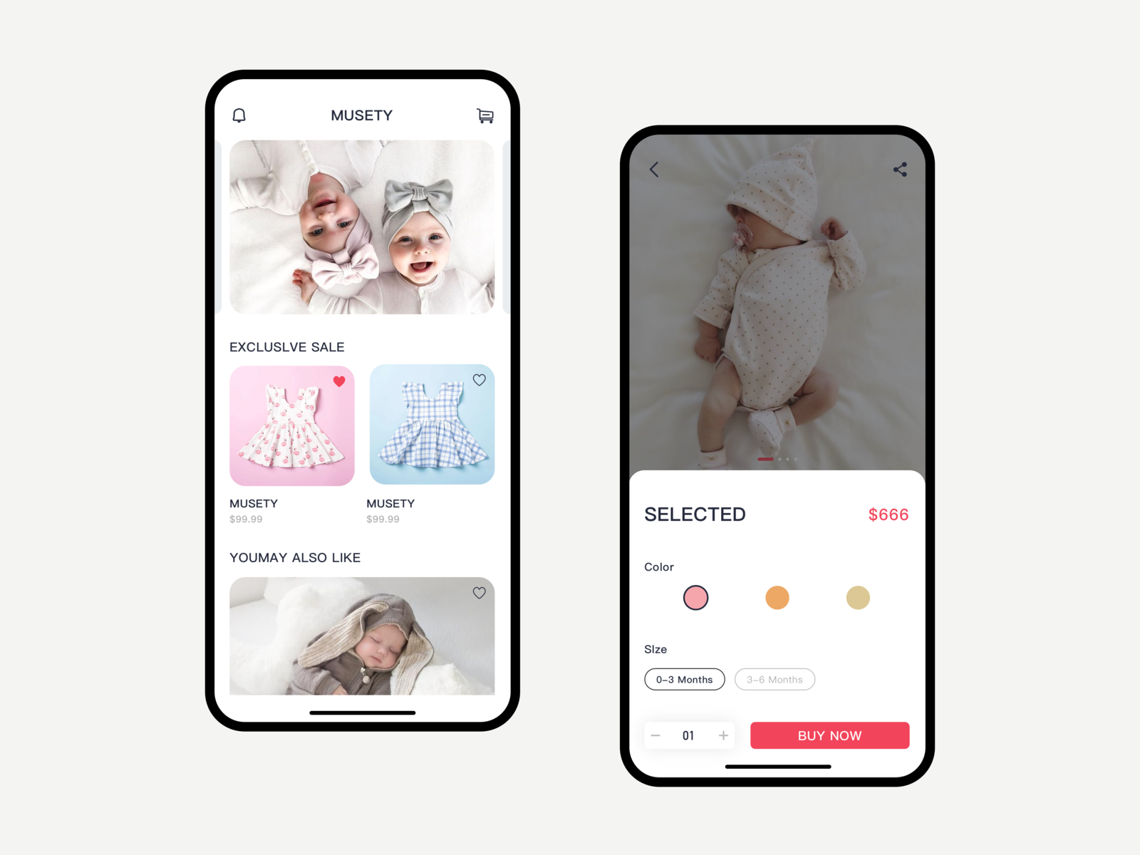 Infant App by Yao Jing on Dribbble