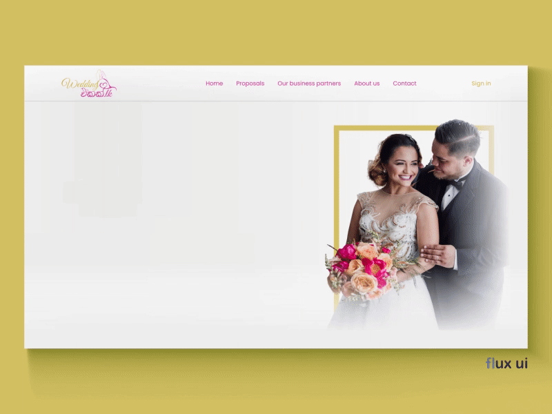 Wedding Website Landing Page Animation adobe xd after effects animated gif animation interaction design interactive design minimal motion negative space ui uianimation ux ux design web design webdesign website wedding wedding design wedding website