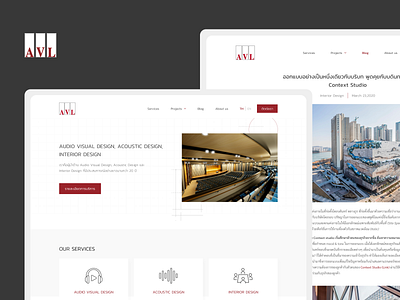 avl ui ux website