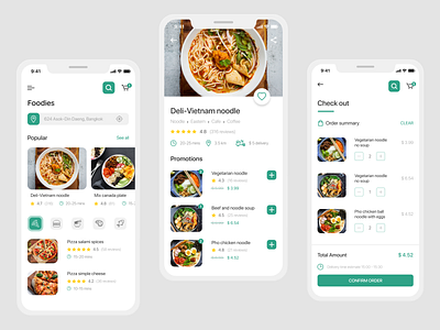 Foodies app design mobile design mobile ui prototypes ui ux