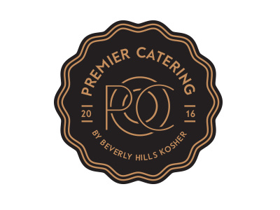 Catering 2 badge branding catering design food identity logo
