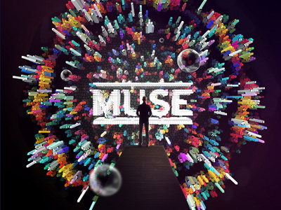 Muse album cover design digital muse wip