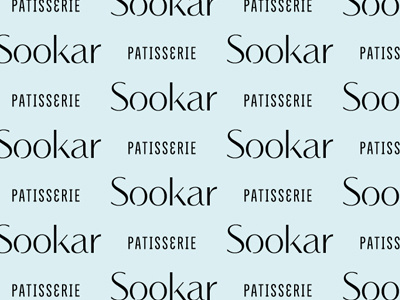 Sookar Patisserie bakery branding design graphic icon identity lettering logo los angeles patisserie shop sweets