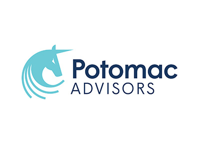Potomac Advisors advisors advisory branding design finance graphic identity lettering logo miami tech