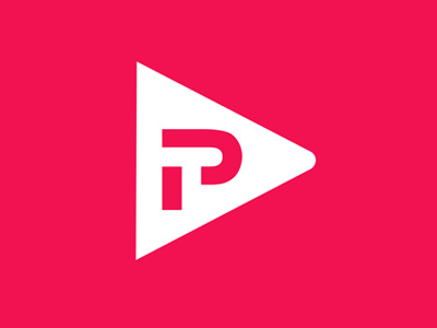 PT Icon - parkway.tech branding design digital graphic icon identity lettering logo los angeles negativespace tech