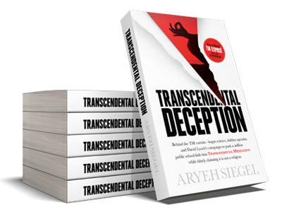 Transcendental Deception book design jacket logo marketing meditation print publishing tm