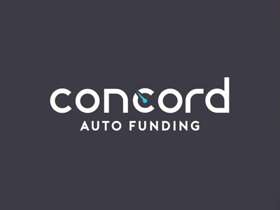 Concord Auto Funding auto branding car design finance funding identity logo los angeles