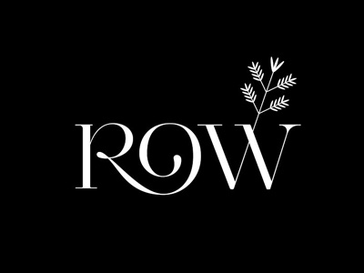 Sofy Row branding design elegant fashion high end identity logo luxury retail typography