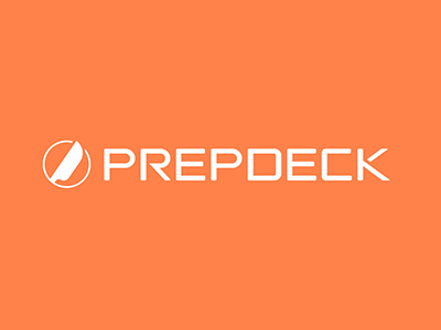Prepdeck branding design icon identity kitchen lifestyle logo typography