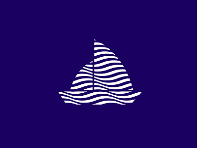 Blue Bay Boat Club boat branding club identity logo logo design luxury yacht