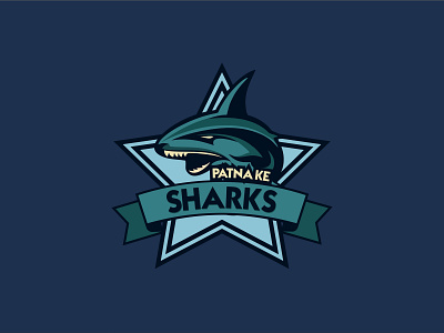 Patna Ke Sharks branding catalogue corel creativity design icon logo photoshop poster typography vector