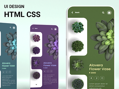 Florest App - UI Design app design graphic design ui
