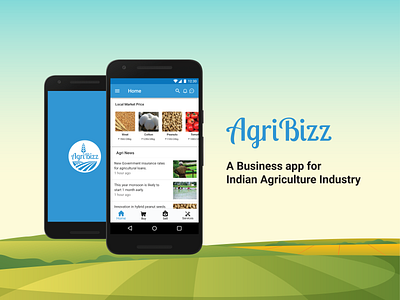 Agribizz- A Business app for Indian Agriculture Industry agriculture app business industry