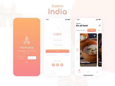 Travel App (Explore India)