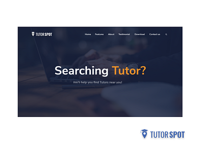 Tutorspot blue education map student teacher tutor website