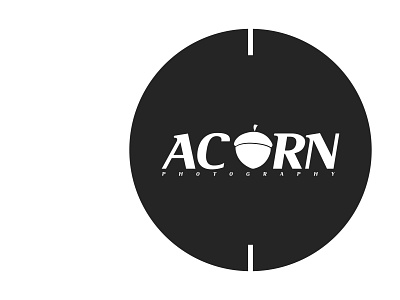 ACORN photography logo art branding design icon illustrator logo minimal