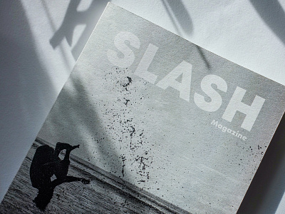 SLASH / CHILL book book design design editorial design magazine magazine design photo