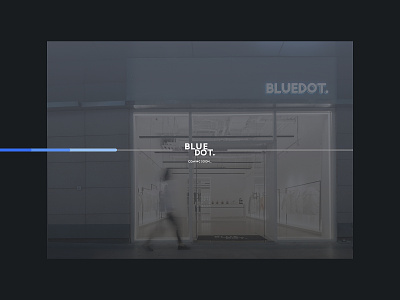 Bluedot Official Website Loading Page