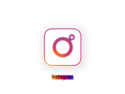 instagram logo 005 app branding challenge daily ui design icon illustration illustrator logo web