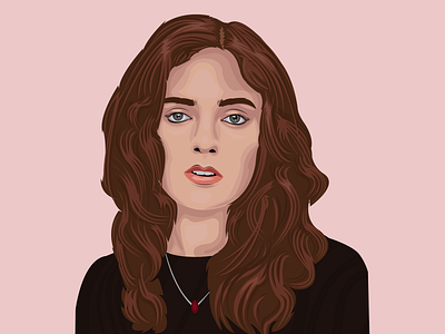 fece design design face illustraion illustrator singer tove lo vector