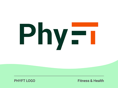 logo branding design fitness flat health illustrator logo logo design logotype typography vector
