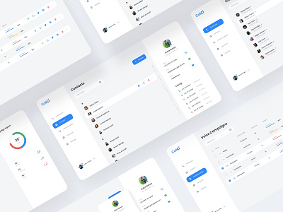 CallCi - VoIP Call Management Dashboard blackhole call contact dashboad dashboard ui design phone ui ui design ui kit uidesign ux design voip call web web design webdesign