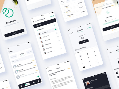 Academik - School Management app app design app design tutorial app ui design design design a mobile app education how to design a mobile app ios app design ios design management mobile app mobile app design school school management ui design ui design tutorial user experience design user interface design ux design