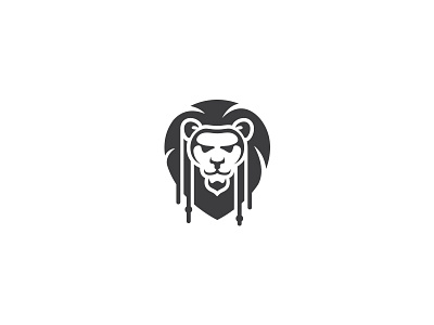 Black Lion brand cloth clothing dreadlocks hair jungle lion logo logotype music reggae youth