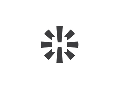 Нове Світло (New Light) • Letter H equipment glow h lettermark light logo logotype mark shine