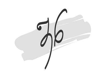 შენ/36 36 design handlettering icon icon artwork logo logotype mark making marks number symbol symbol icon typography