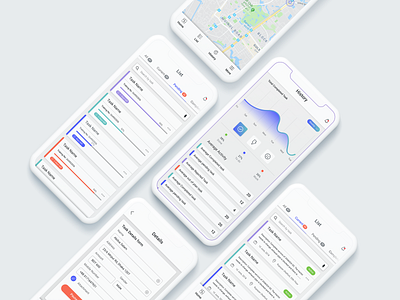 Task Management app application ui design illustration design mobile app mobile app design ui user experience ux web