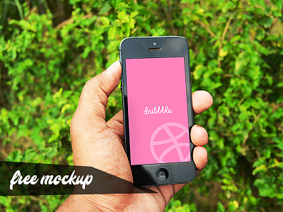 iPhone 5 Mockup Free PSD