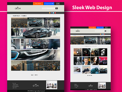 Video Site Redesign redesign revamp sleek design ui ux video site web design