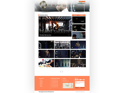 Video Page Concept Page redesign revamp sleek design ui ux video site web design