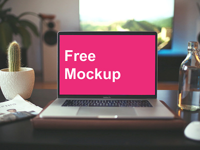 Free Macbook Mockup Late 2017