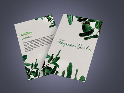 Download Minimal Flyer (Nature) business flyers corporate flyers download flyers