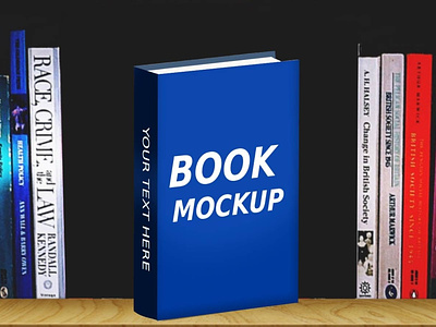 Library Book Mockup