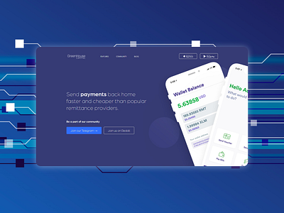 Landing page concept