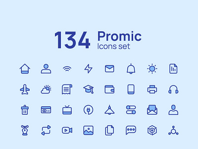 Promic Icons Set - $9