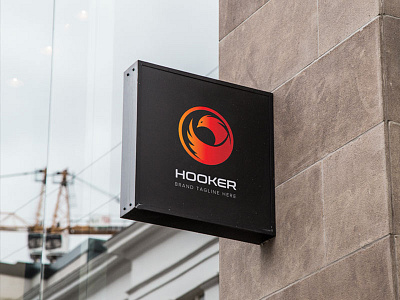 Hooker Logo animal logo artwork birds business creative logo illustration logo logos marketplace mascot logo vector