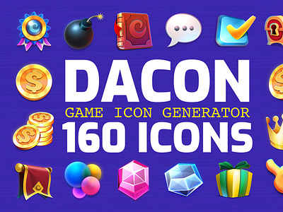 DACON – Game Icon Generator