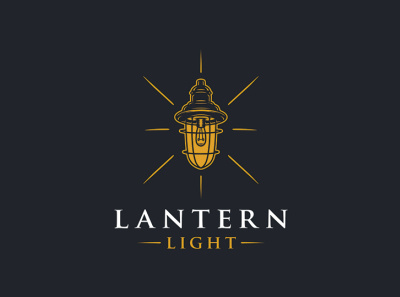 Lantern Light Logo Template