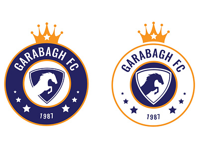 Garabagh Fc club design fc football game artist game designer horse logo